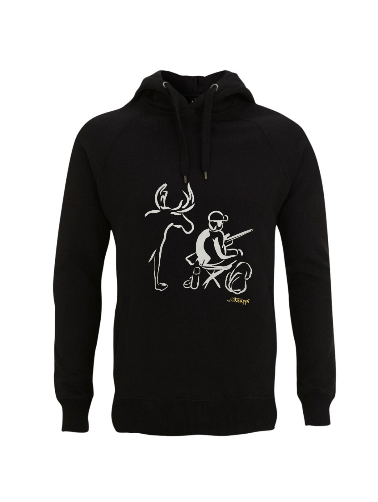 jägare jakt älgjakt moose hoodie pappa