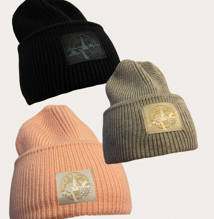 Luleåmössan stickad